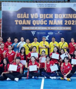 GIẢI VO ĐỊCH BOXING TOÀN QUỐC 2025 - LƯU TRÚ TẠI KHÁCH SẠN TUẤN LONG QUẬN 7 