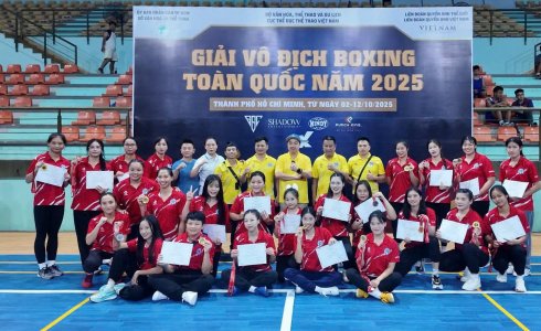 GIẢI VO ĐỊCH BOXING TOÀN QUỐC 2025 - LƯU TRÚ TẠI KHÁCH SẠN TUẤN LONG QUẬN 7 